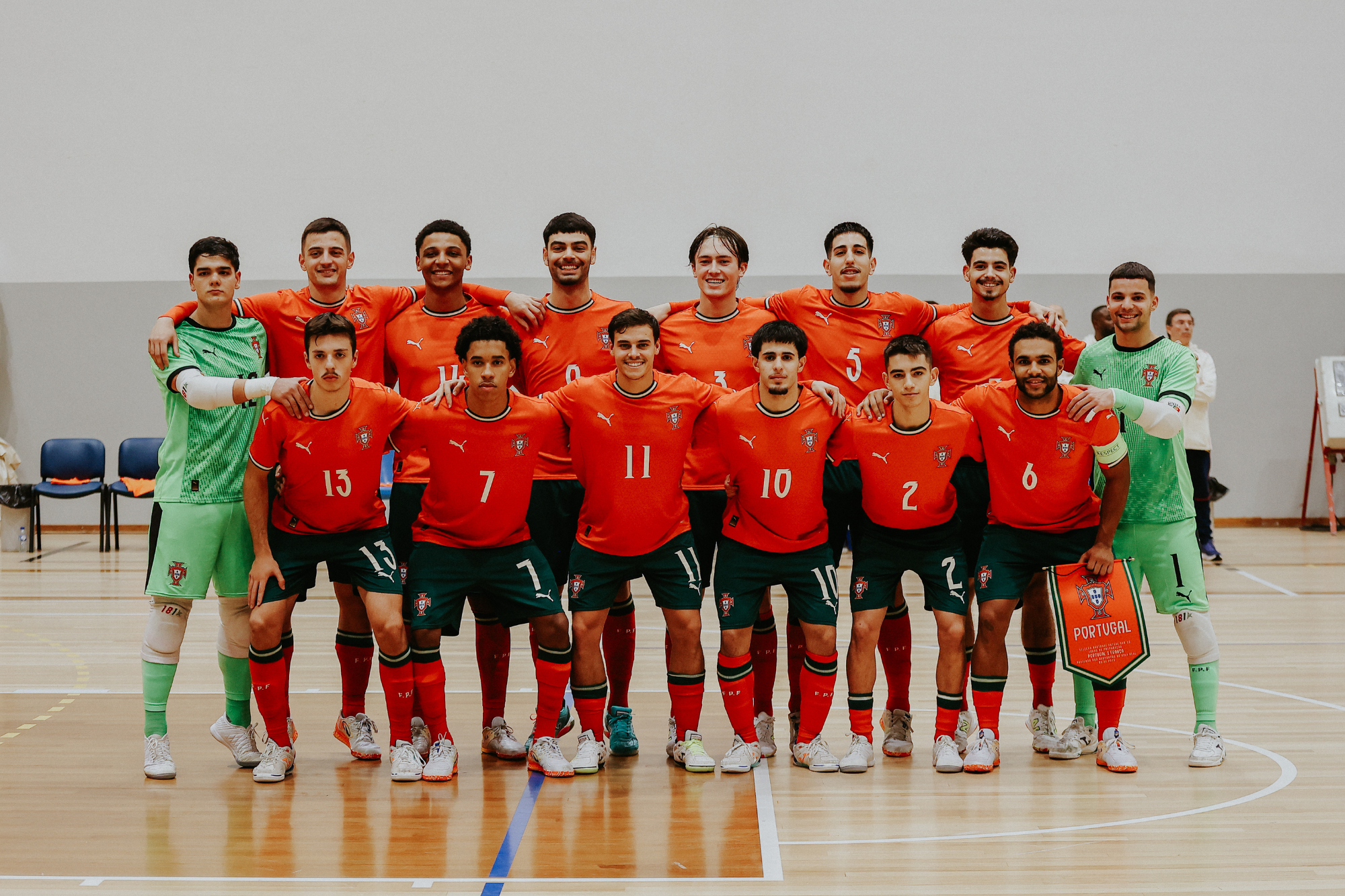 Seleção Nacional de Futsal de Sub-23 em Vila Real